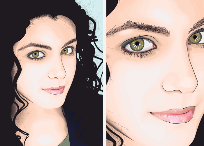 vector art, Katie Melua