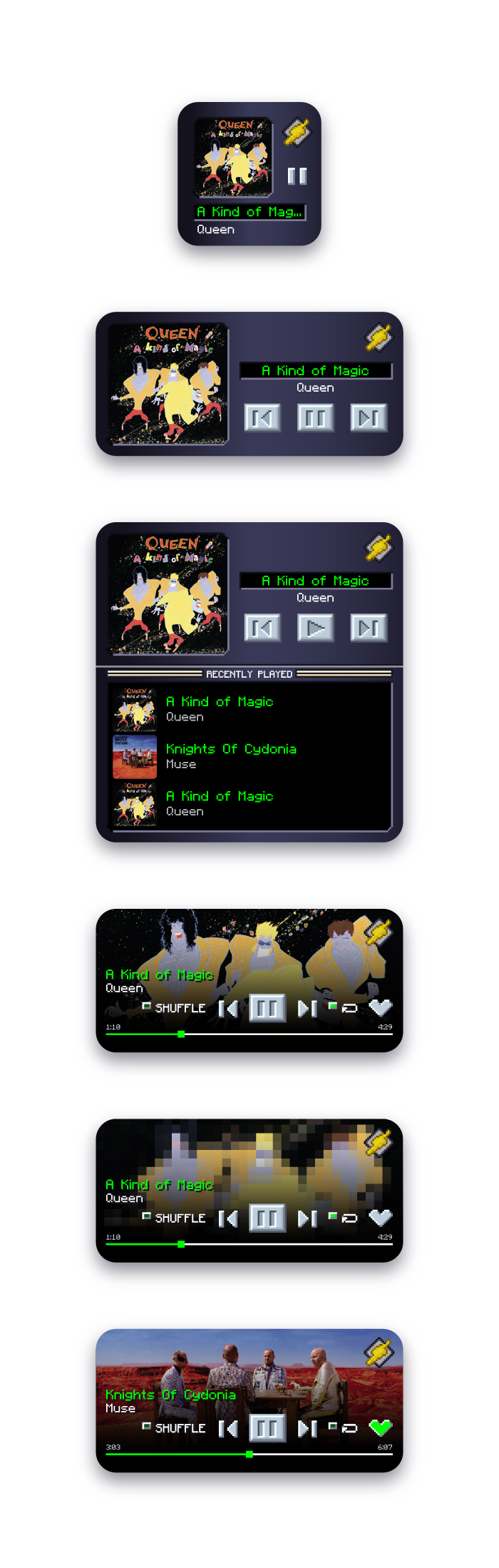 Winamp, music app widgets Winamp, music app widgets