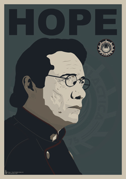 William Adama - Edward James Olmos - Battlestar Galactica