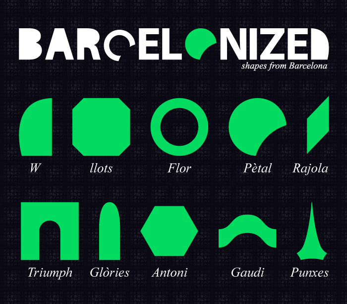 Barcelonized, Shapes from Barcelona Barcelonized, Shapes from Barcelona